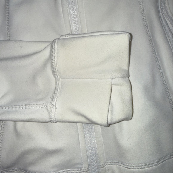 White Lululemon Define Jacket Nulu Size 6-worn once - Picture 3 of 4